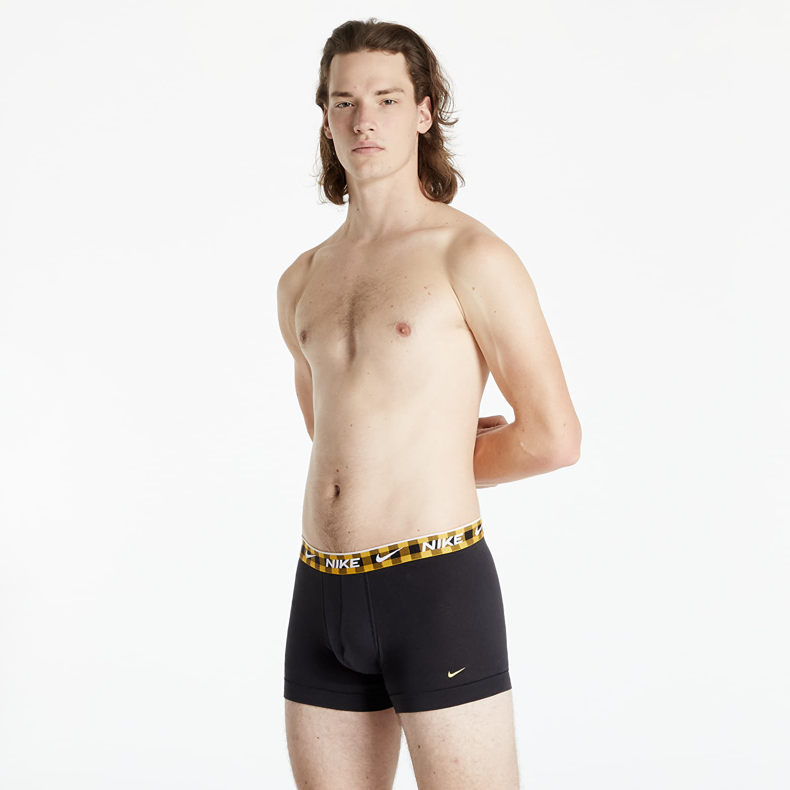 Boxer shorts Nike Everyday Cotton Stretch 3 Pack Trunk Black