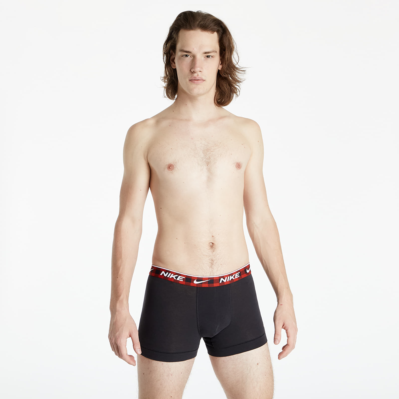 Boxer shorts Nike Everyday Cotton Stretch 3 Pack Trunk Black