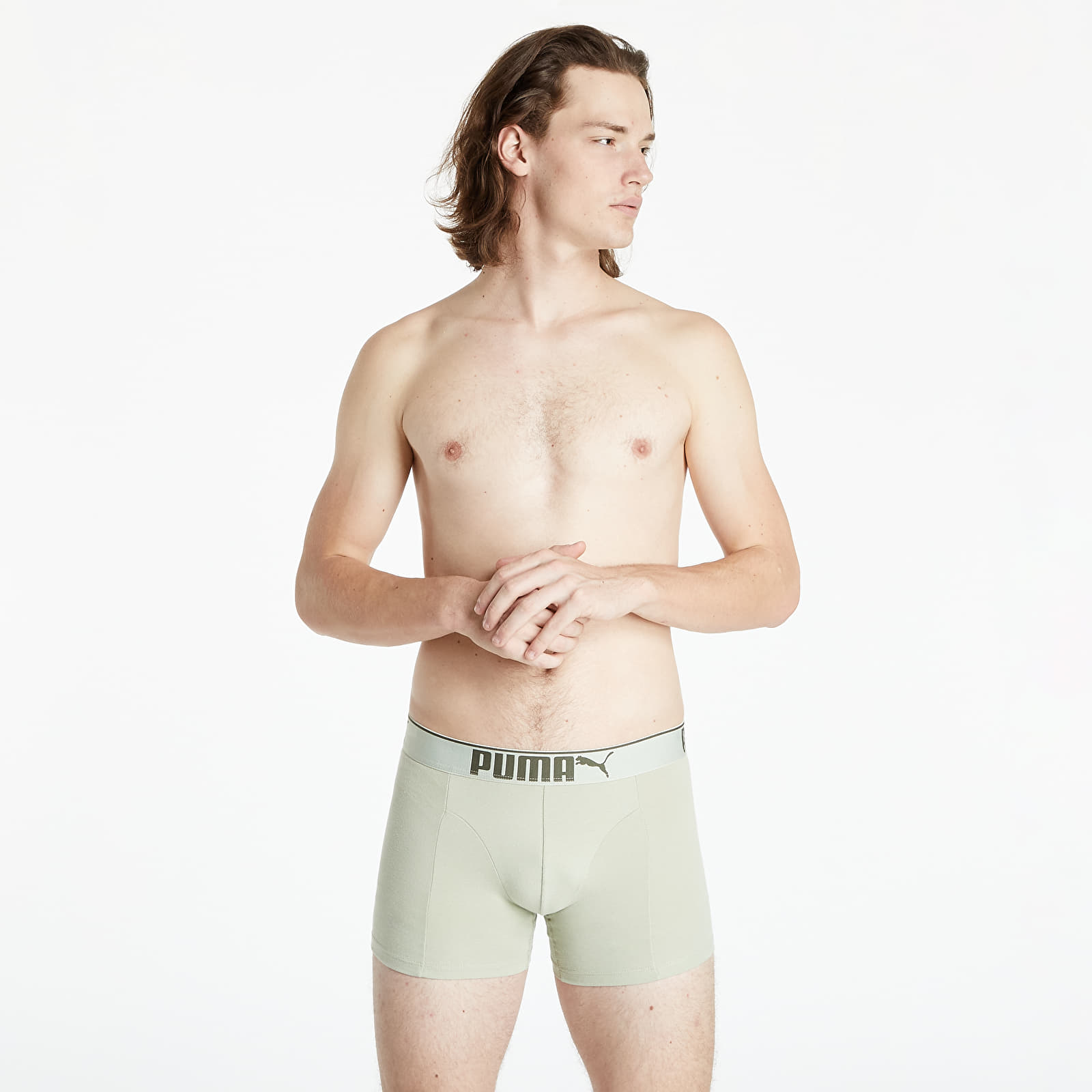 Boxer Puma 3 Pack Premium Comfort Boxers Green Combo