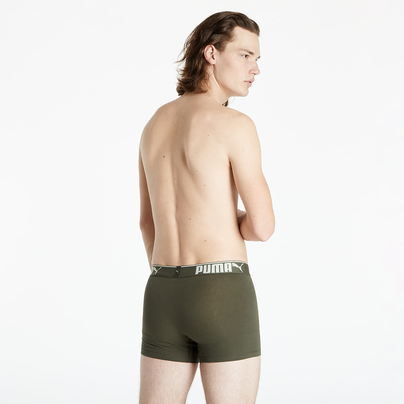 Boxer Puma 3 Pack Premium Comfort Boxers Green Combo