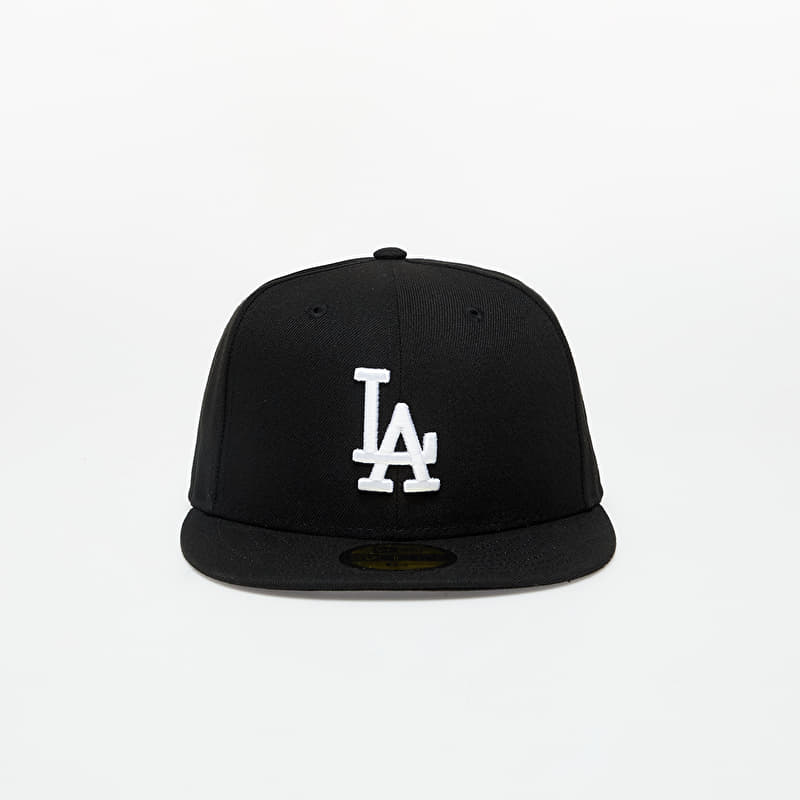 Casquette New Era 59Fifty MLB Basic Los Angeles Dodgers Cap Black/ White