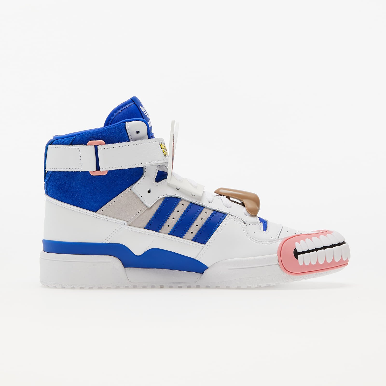 Ανδρικά παπούτσια adidas x Kerwin Frost Forum Hi Humanchives Ftwr White/ Bold Blue/ Yellow