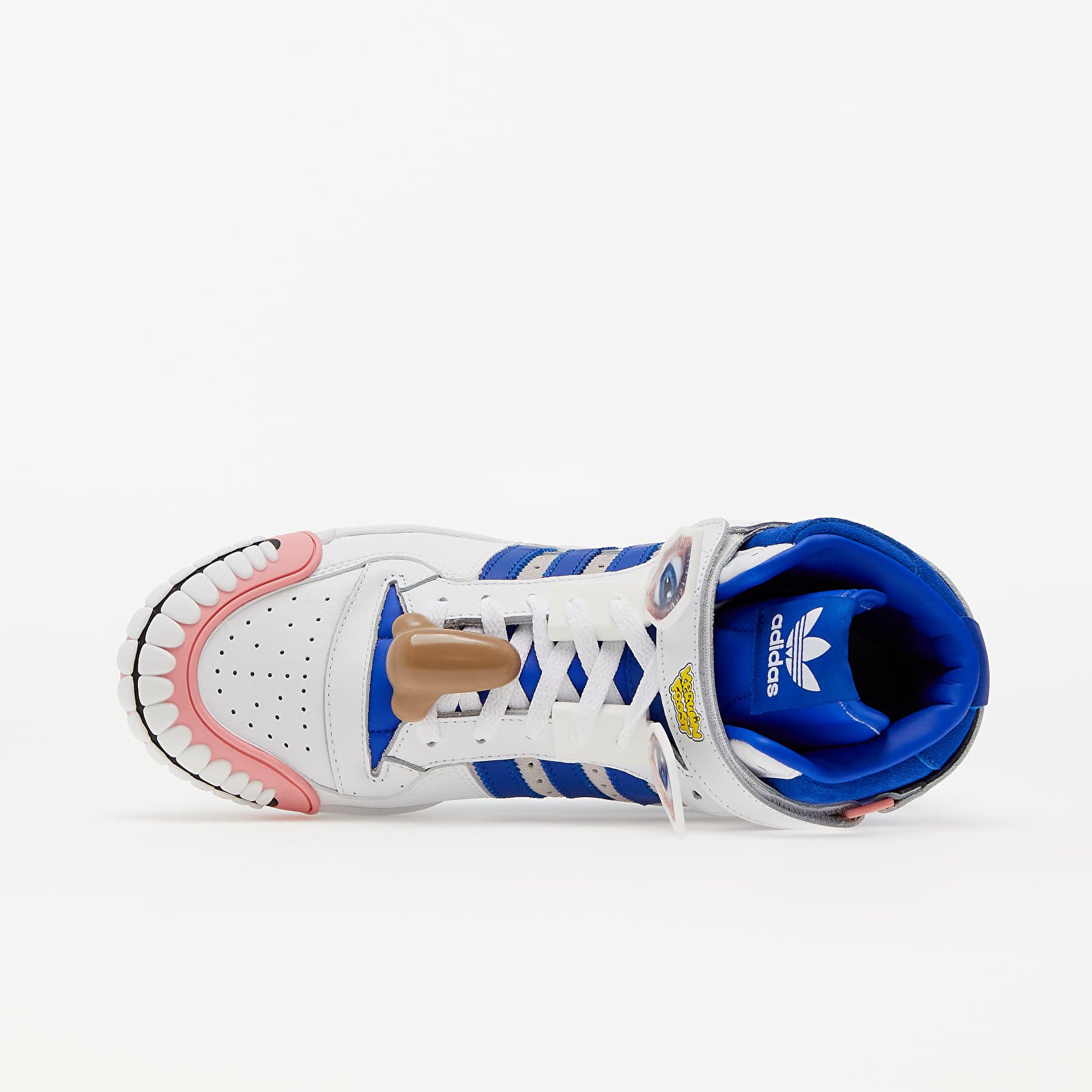 Ανδρικά παπούτσια adidas x Kerwin Frost Forum Hi Humanchives Ftwr White/ Bold Blue/ Yellow