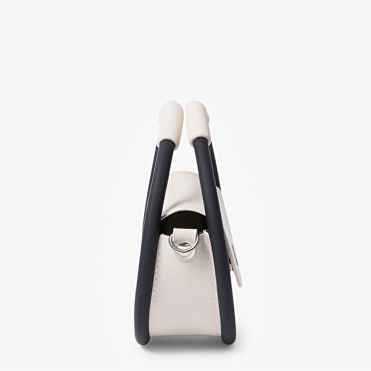 Nana-nana Hoop Mini (Recycled Leather) Ivory | Footshop