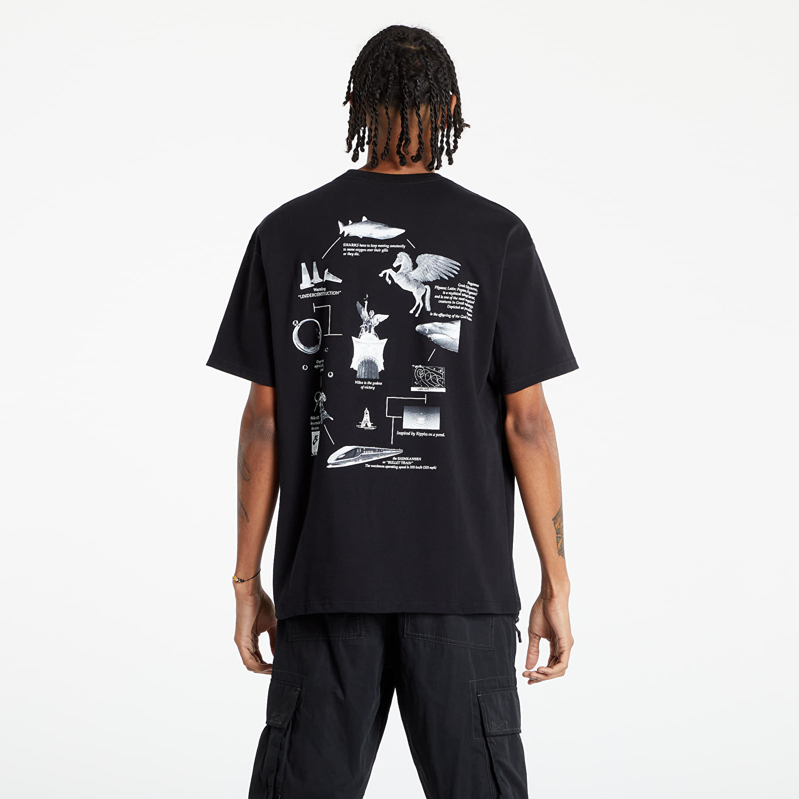 T shirts Nike M NRG Tee Pegasus Black Footshop