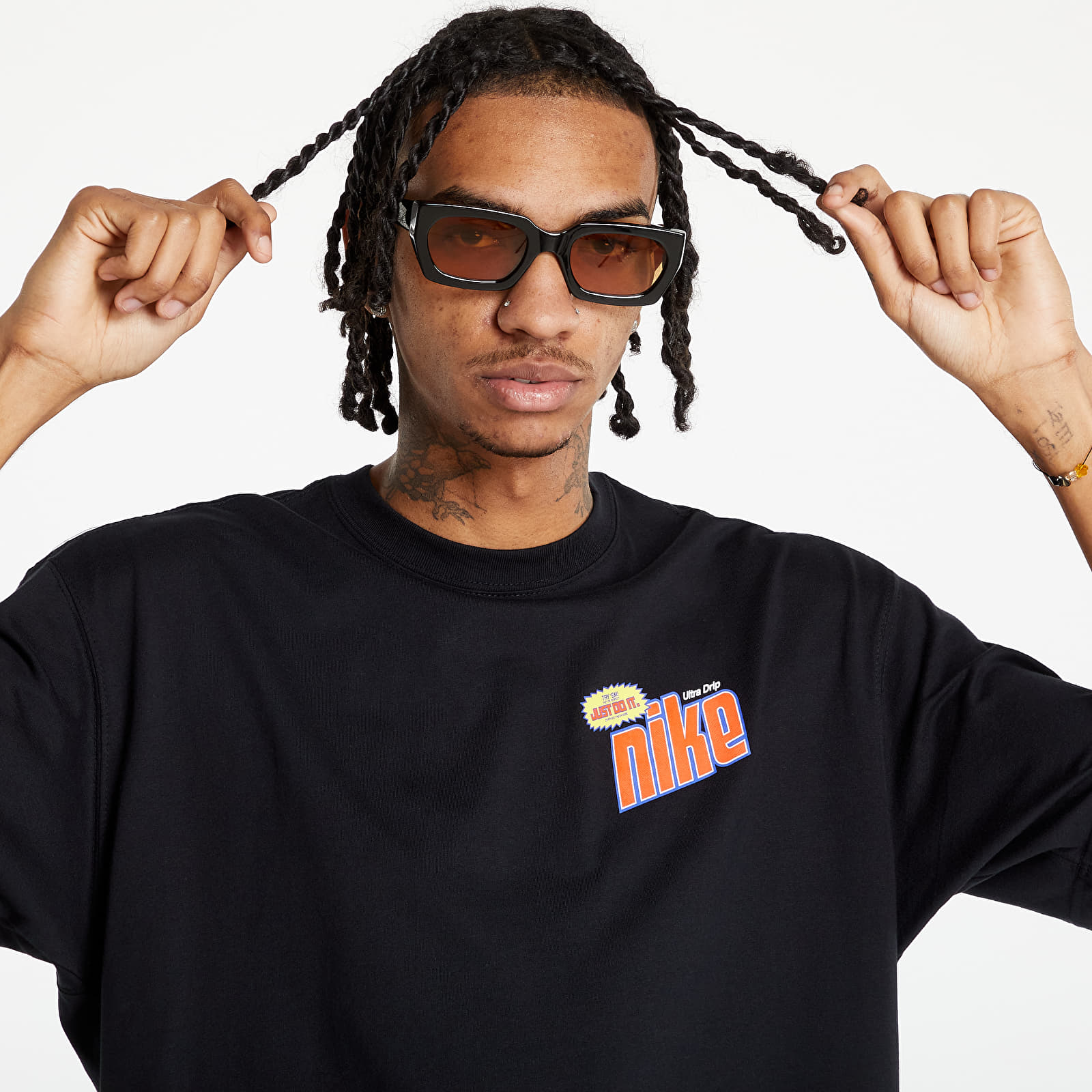 Magliette Nike Sportswear M NSW Keep It Clean Tee 2 Black