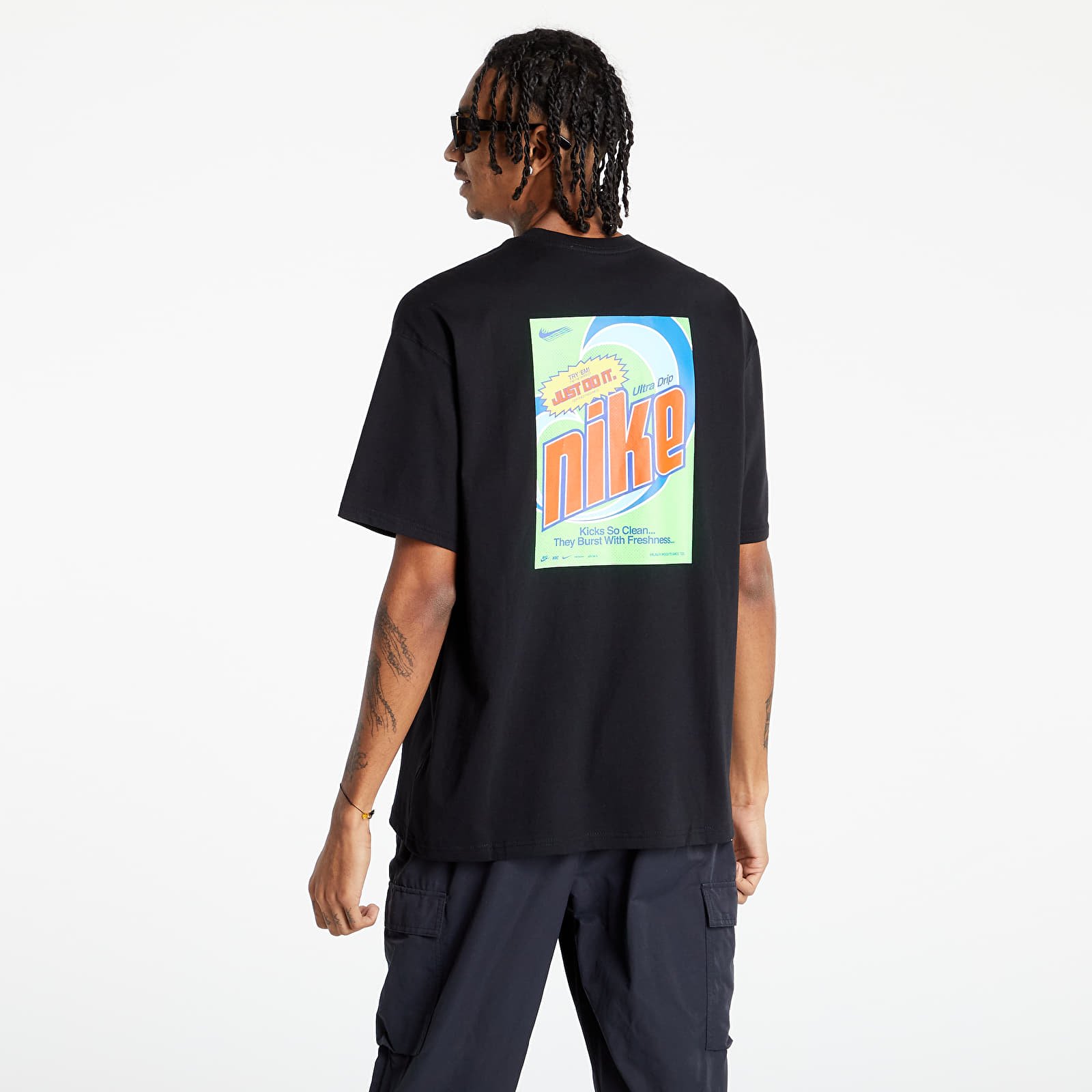 T shirts Nike Sportswear M NSW Keep It Clean Tee 2 Black Footshop