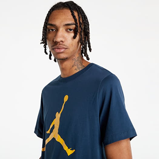 Navy blue jordan t hot sale shirt