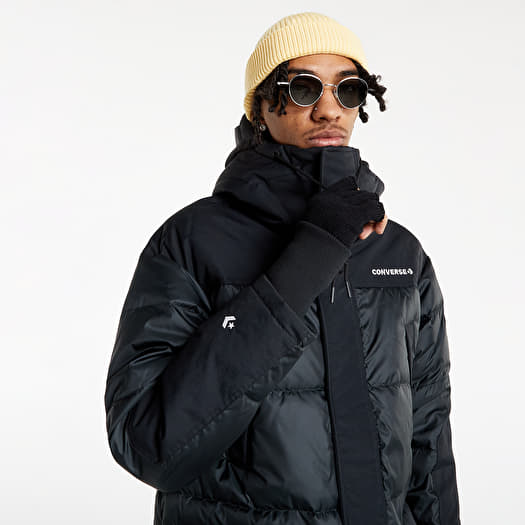 Jackets Converse Down Jacket Black Footshop
