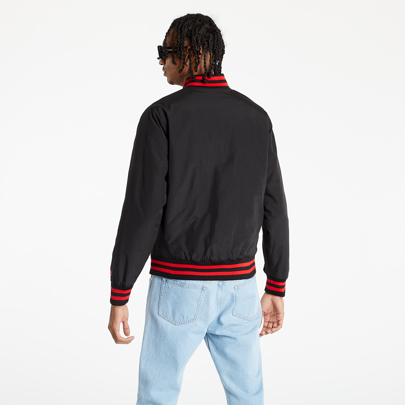 Bombers New Era NBA Team Wordmark Bomber Chicago Bulls Black