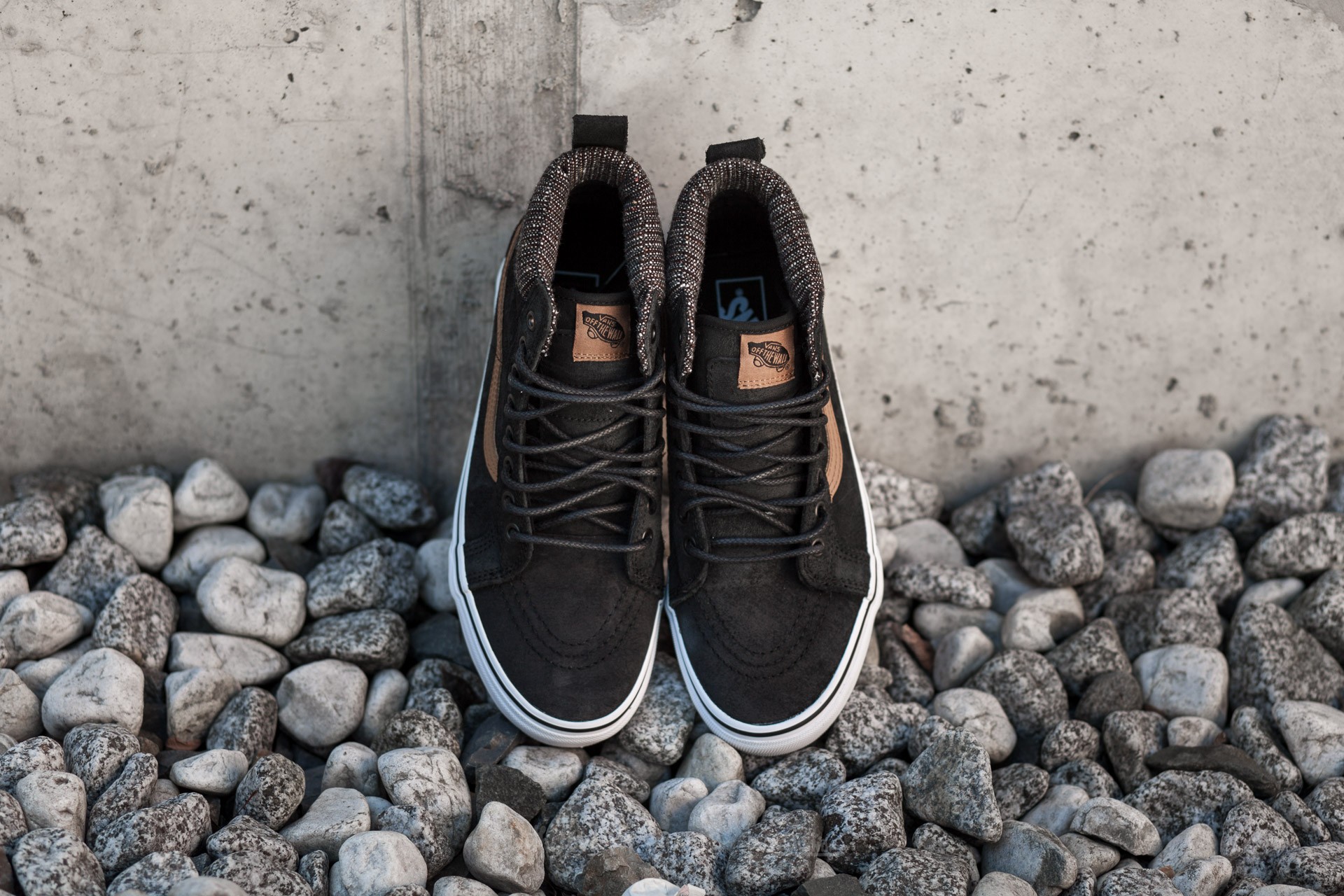 Men's shoes Vans Sk8-Hi MTE (MTE) Black/ Tweed