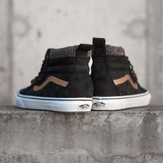 Vans sk8 hi mte 2025 black tweed