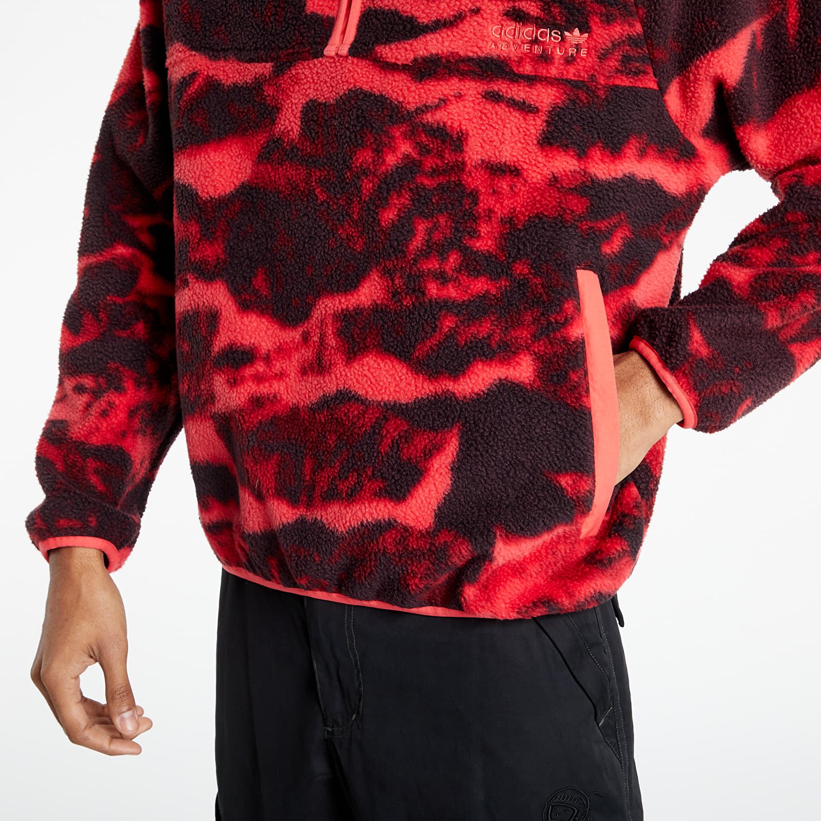 Puloverji   adidas Adventure Polar Fleece Half-Zip Sweatshirt Core Pink