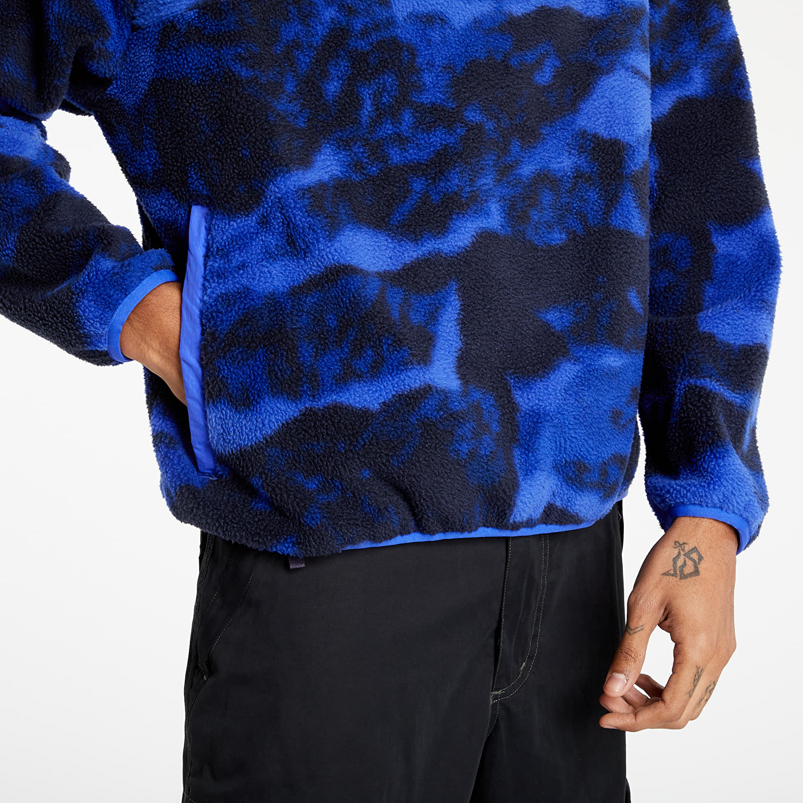 Sweatjacken und Sweatshirts adidas Adventure Polar Fleece Half-Zip Sweatshirt Sonic Ink