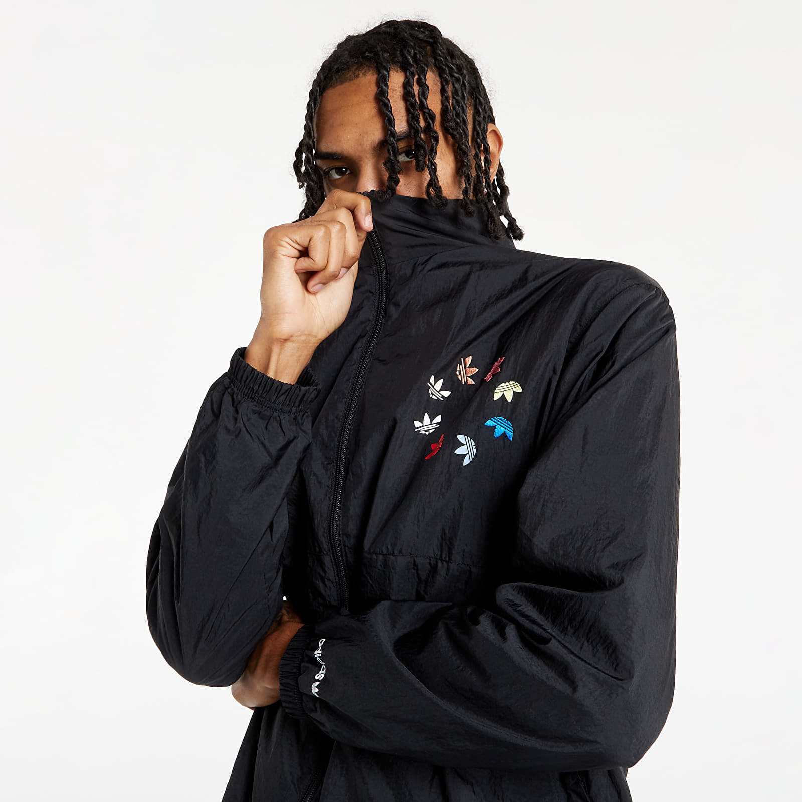 Jackets adidas Adicolor Shattered Woven Trefoil Black/ Multicolor