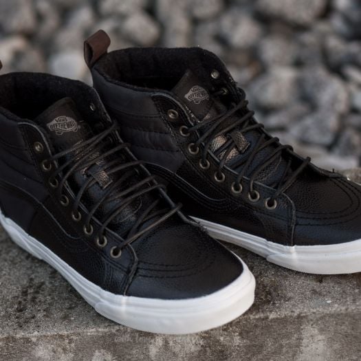 Vans pebble leather best sale sk8-hi 46 mte