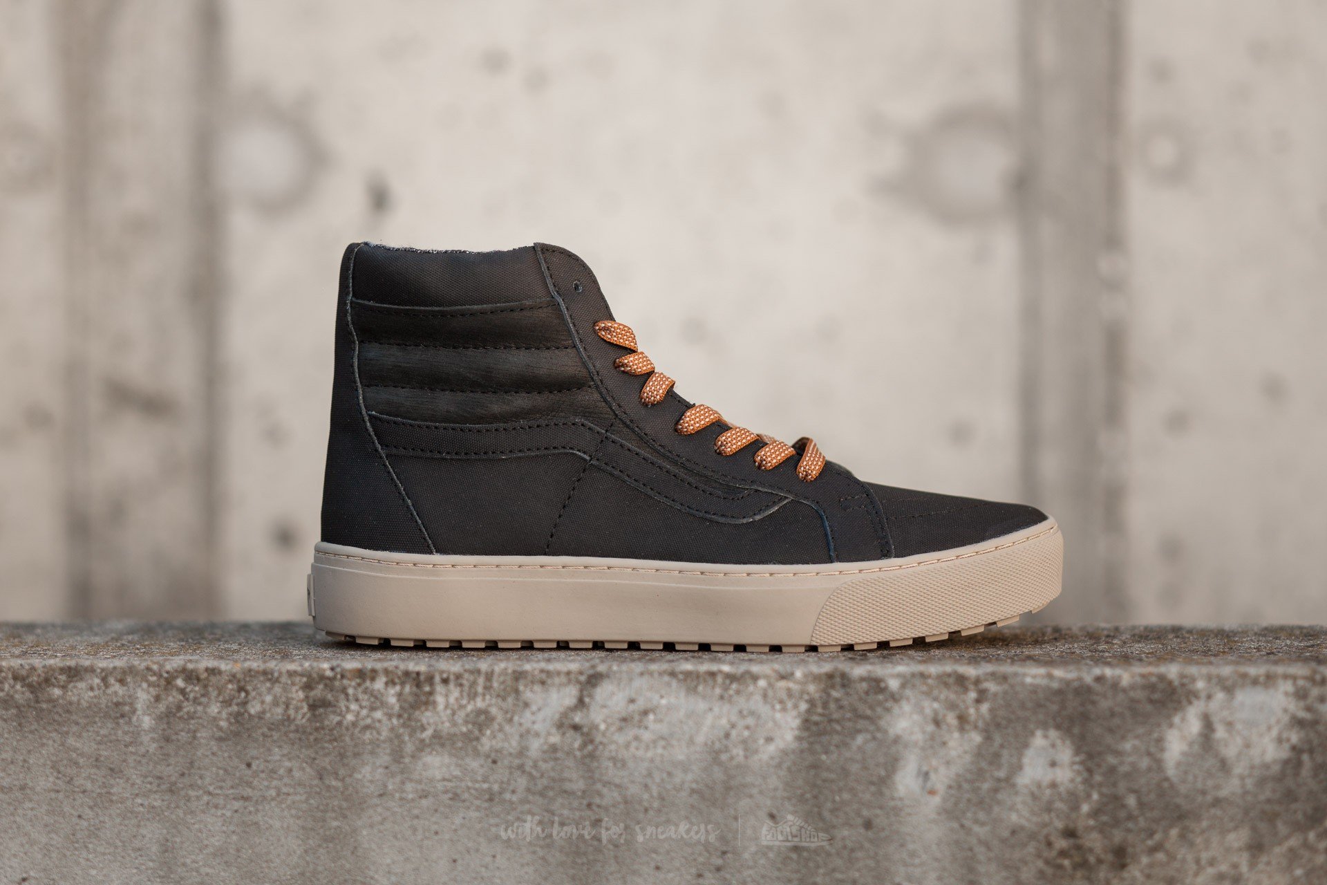 Herren Sneaker und Schuhe Vans Sk8 Hi MTE Cup MTE Black Hummus