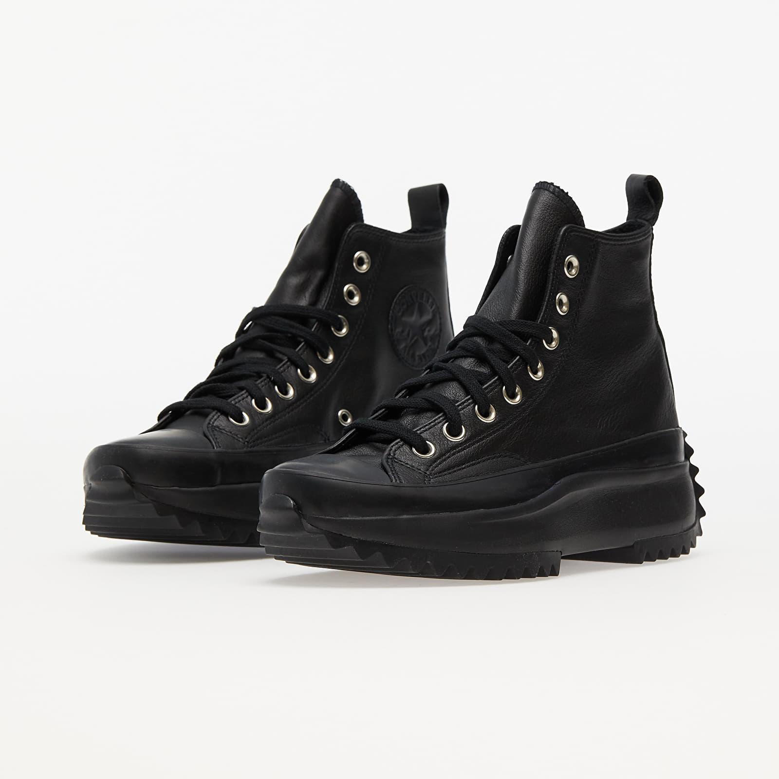 Sapatos de mulher Converse Run Star Hike Hi Black/ Black/ Almost Black