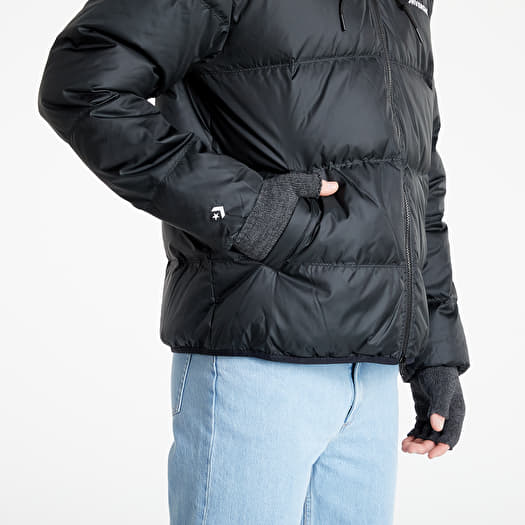 Jackets Converse Downfilled Hooded Jacket Black Footshop