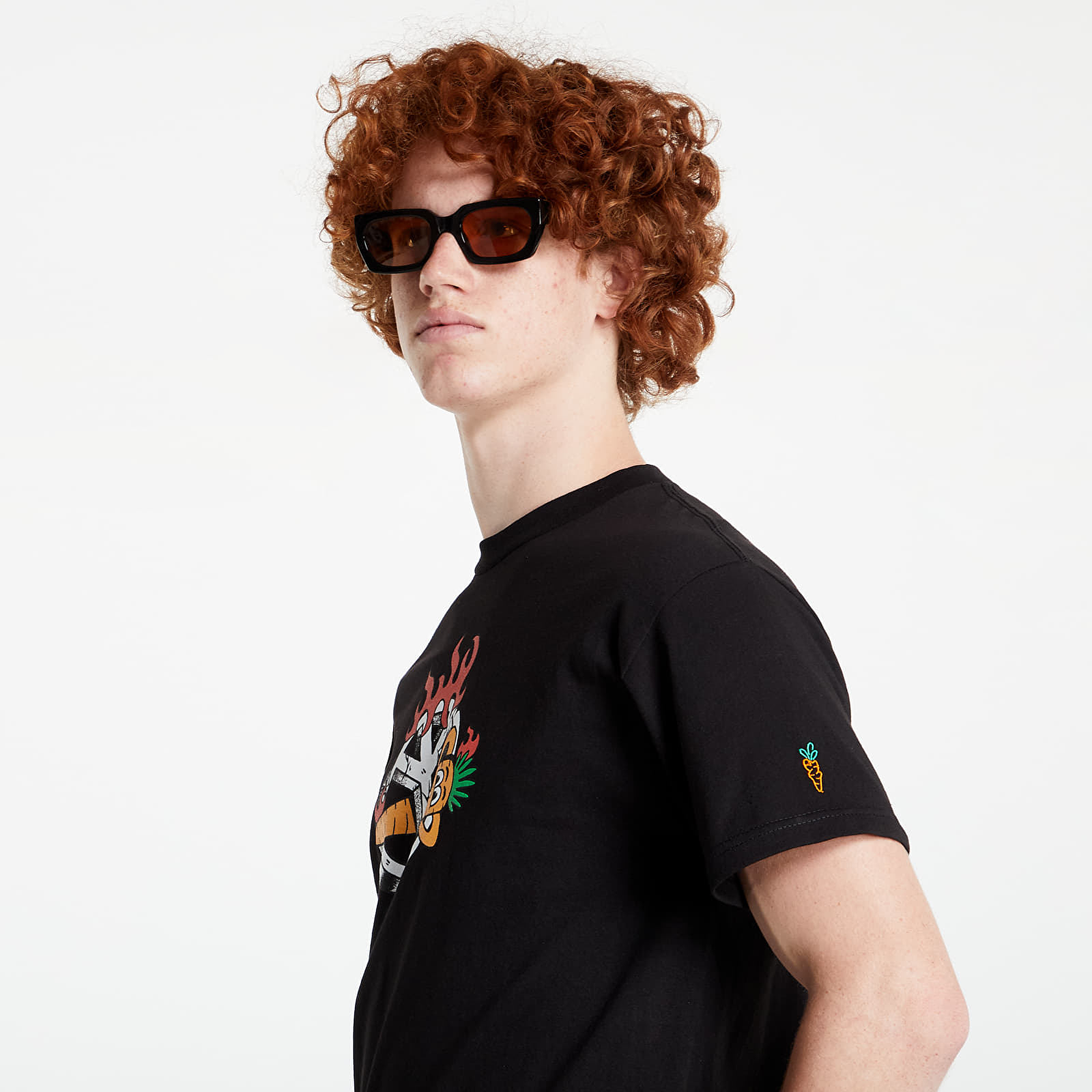 Tričká Carrots x Babylon Peace Carrot Tee Black