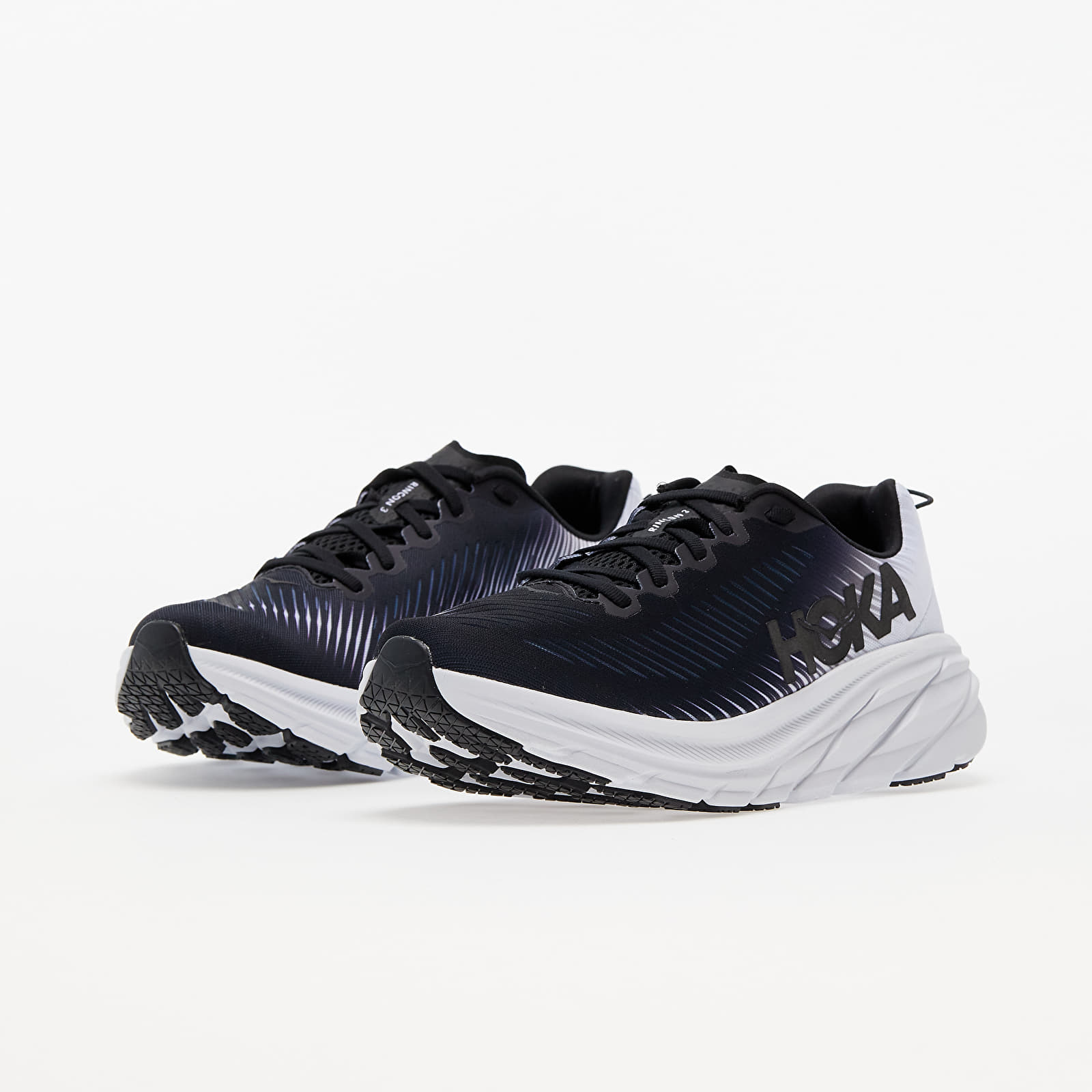 Încălțăminte și sneakerși pentru bărbați Hoka® M Rincon 3 Black/ White