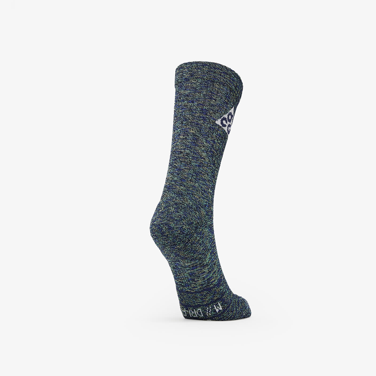 Socks Nike Unisex ACG Kelley Ridge Crew 2.0 Green/ Blue/ Yellow