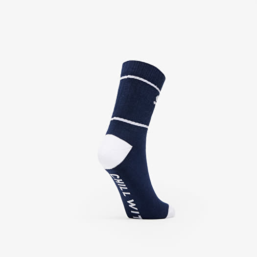 Socks Puma 2 Pairs Short Crew Socks Middle Grey Melange Blue Footshop