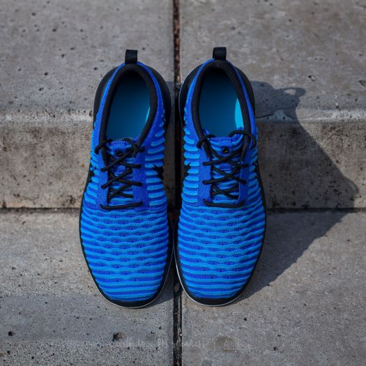 Nike roshe 2025 flyknit mujer azul