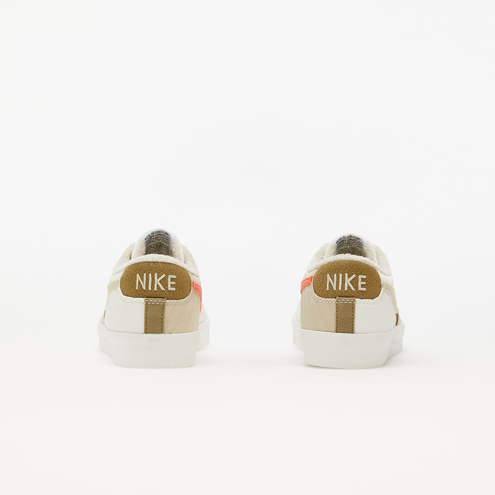 Skor för män Nike Blazer Low '77 Premium Sail/ Rattan-Brown Kelp-Orange