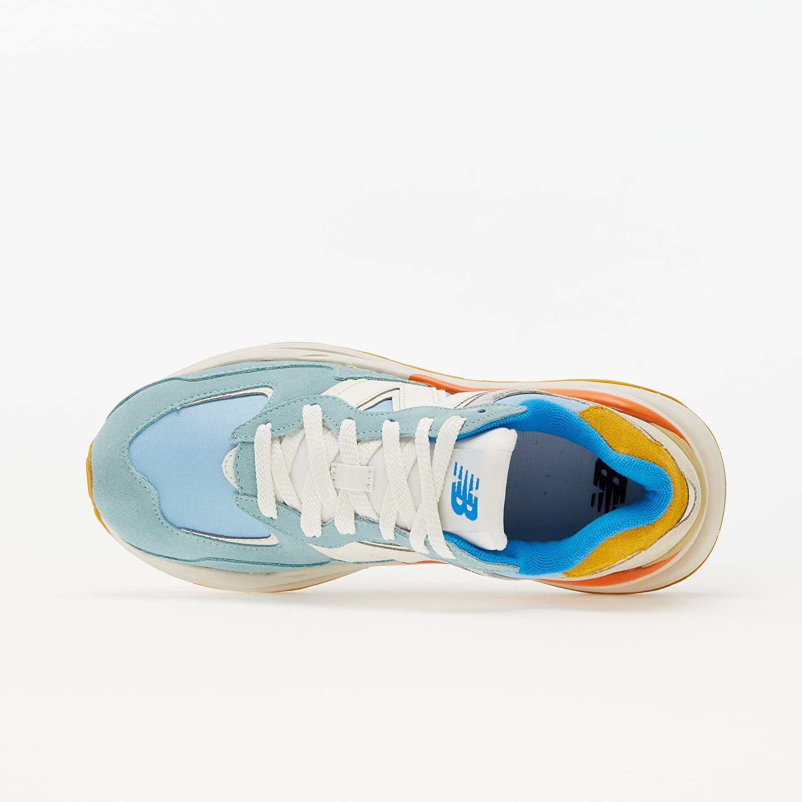 Zapatillas mujer New Balance 57/40 Light Blue/ White-Mustard Yellow-Orange/ Mustard Yellow