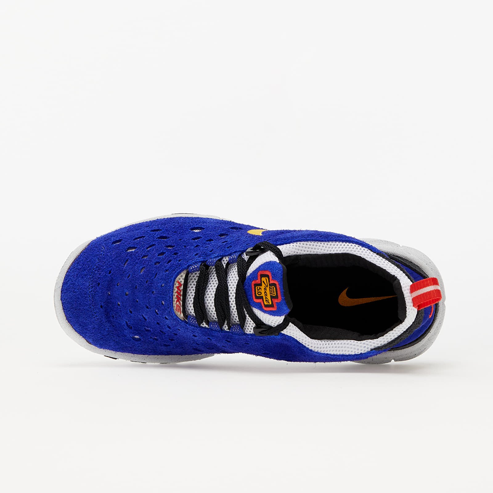 Pánske tenisky a topánky Nike Free Run Trail Concord/ Taxi-Habanero Red-White