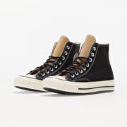 Women s shoes Converse Chuck 70 Glitter Black Gold Egret