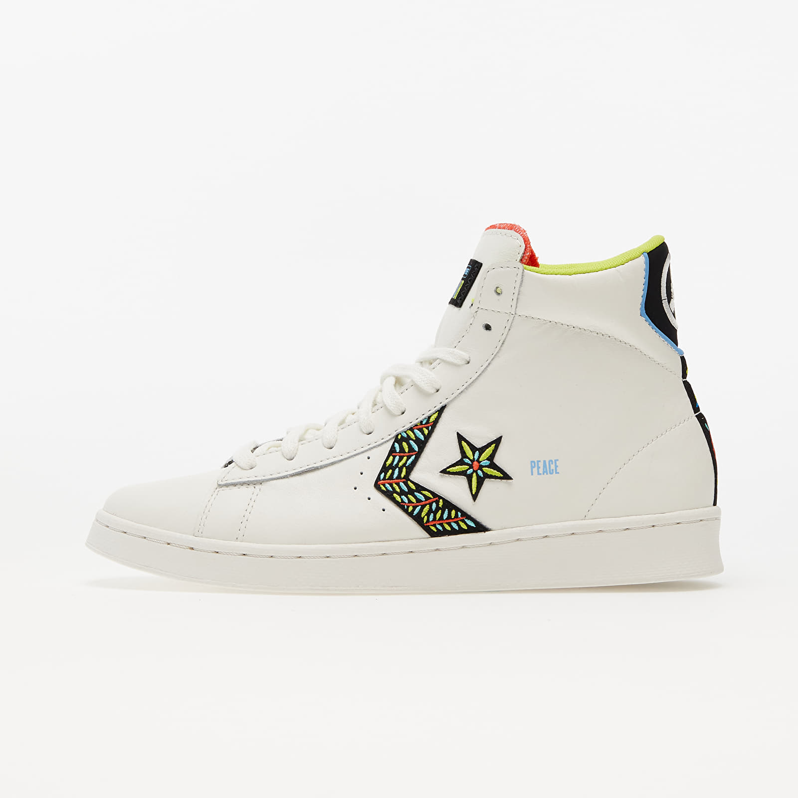 Scarpe uomo Converse Pro Leather Peace & Unity Vintage White/ Black
