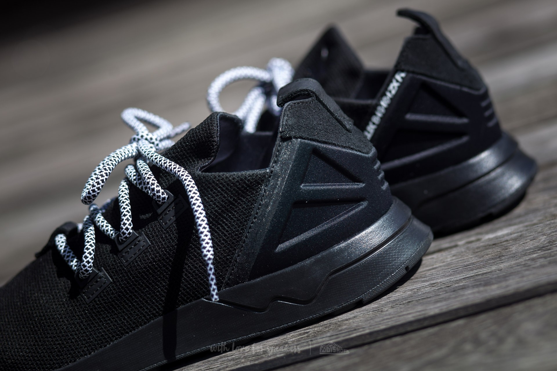 Men's shoes adidas ZX Flux ADV X Core Black/ Core Black/ FTW White