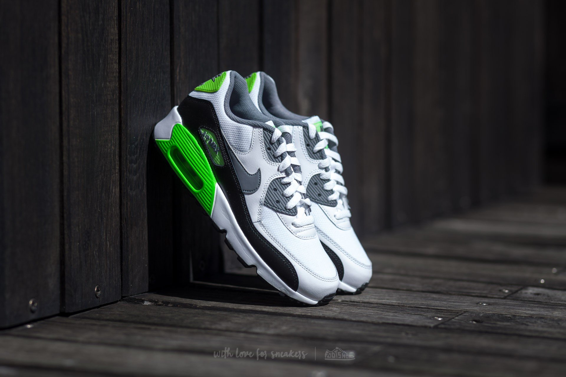 日本未入荷!★[NIKE]★AIR MAX 90 MESH GS WHITE 