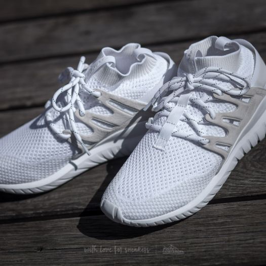 Adidas tubular hotsell nova primeknit white