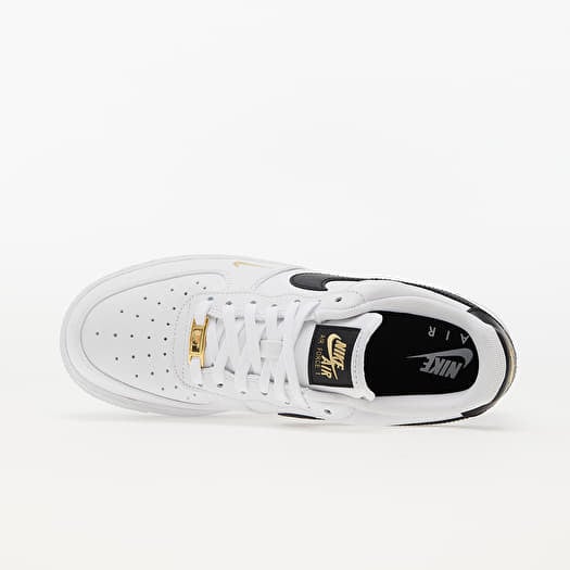 スニーカー Nike Air Force 1 Low '07 Essential White Black Gold (W) NIKE AIR FORCE 1 LO ESSENTIAL MNS WMNS 
