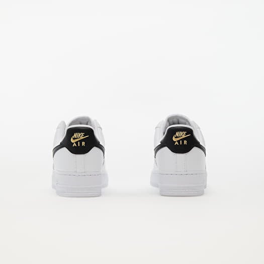 Womens black and white air force ones cheap