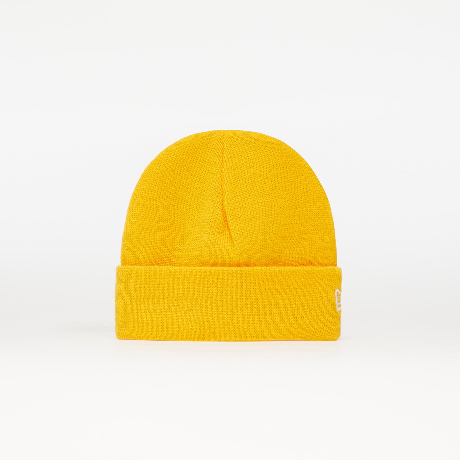 New Era - colour pop cuff beanie hat yellow
