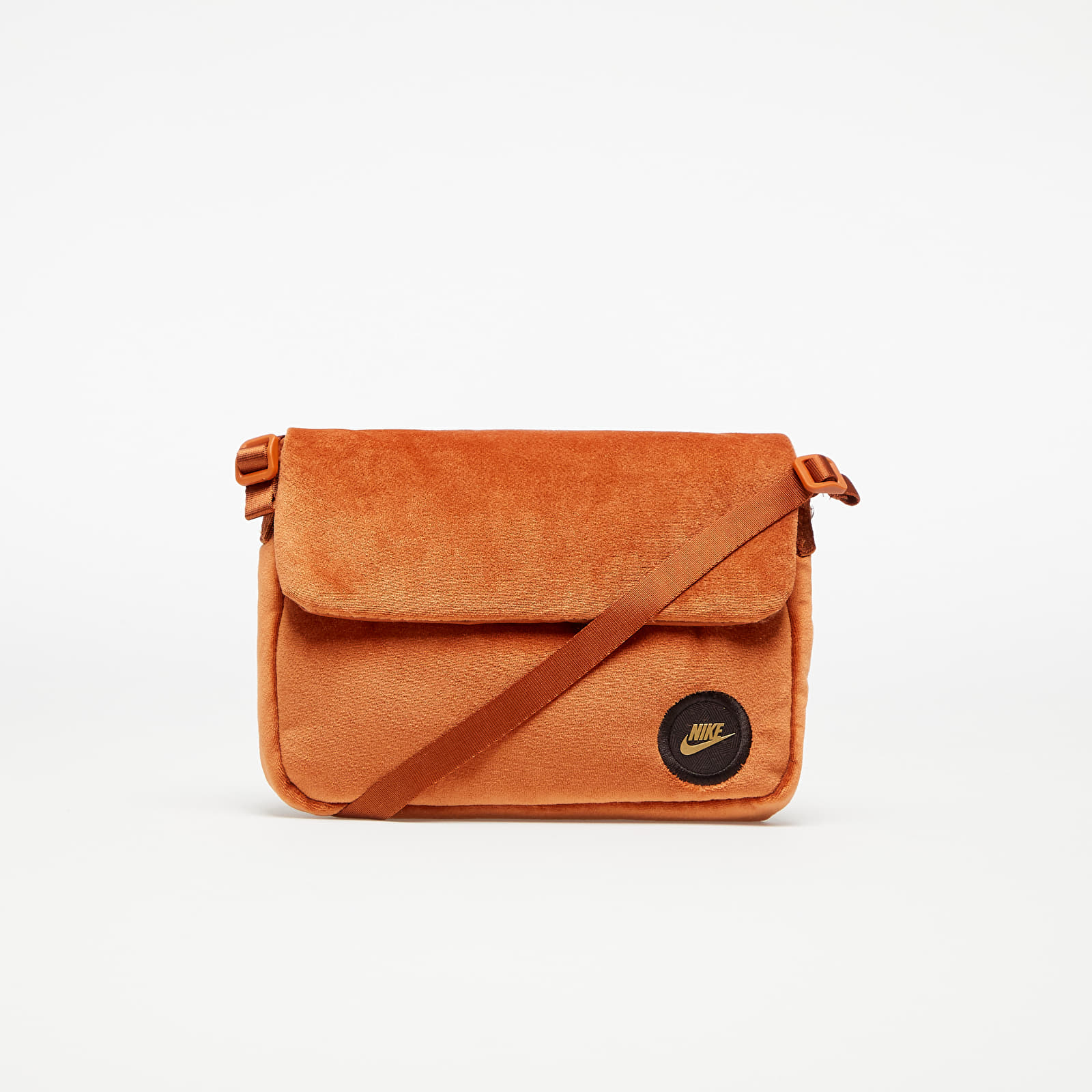 Umhängetaschen Nike Sportswear W NSW Futura 365 Cross-Body Bag Dark Russet/ Dark Russet/ Metallic Gold