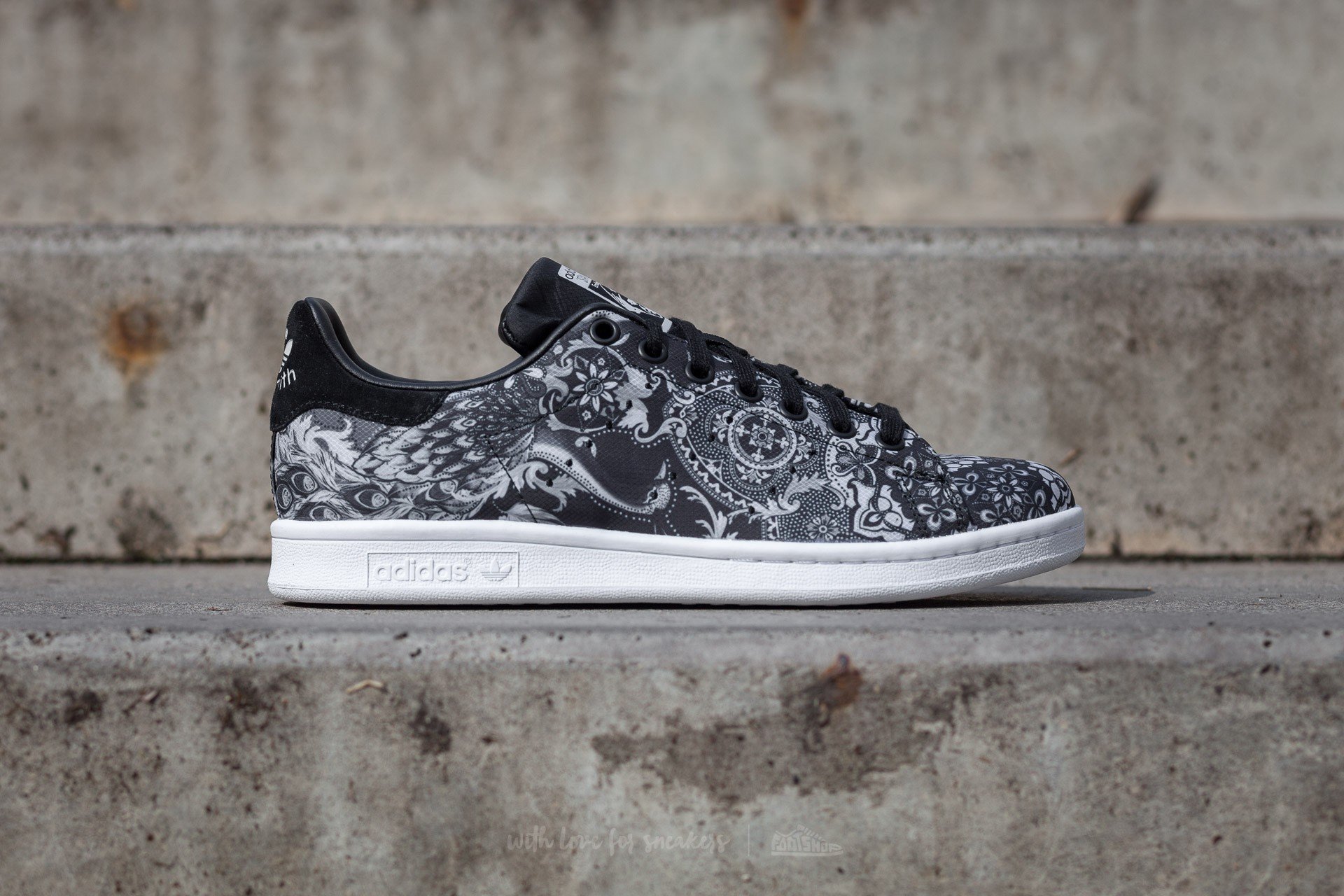 Adidas stan smith w core black core black ftw white store