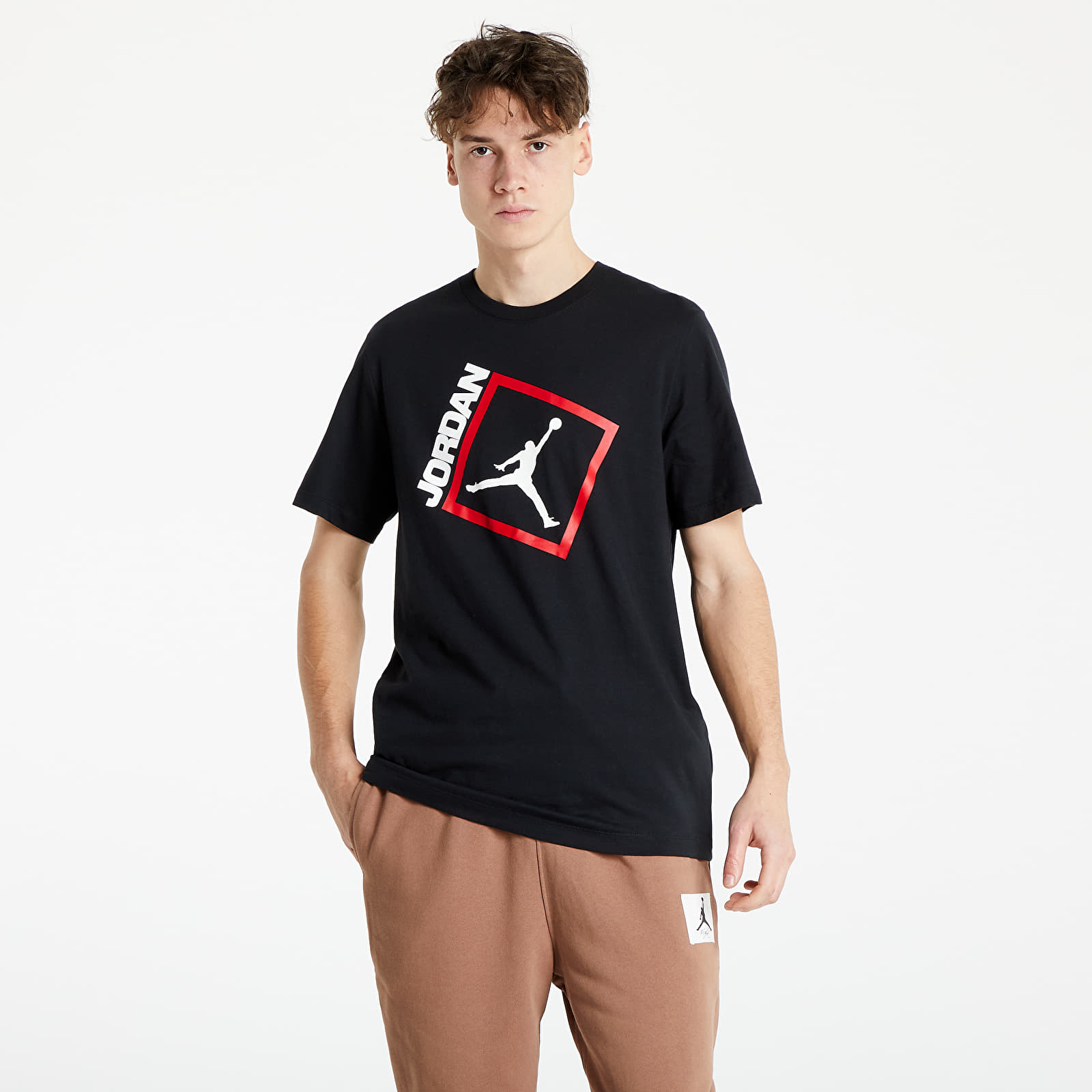 Camisetas Jordan Jumpman Box Ss Crew Black