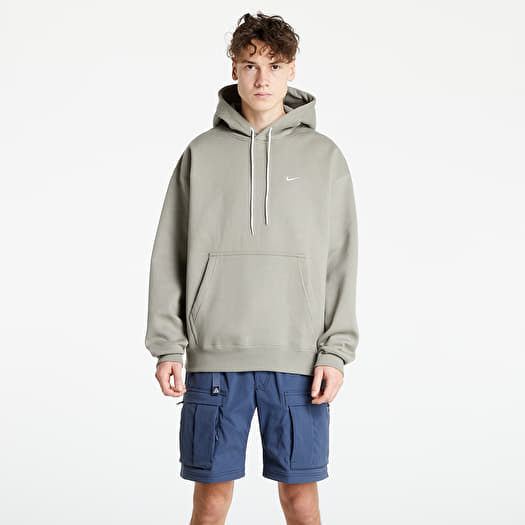 Hoodies and sweatshirts NikeLab Men s NRG Solo Swoosh Fleece Hoodie Light Army Footshop