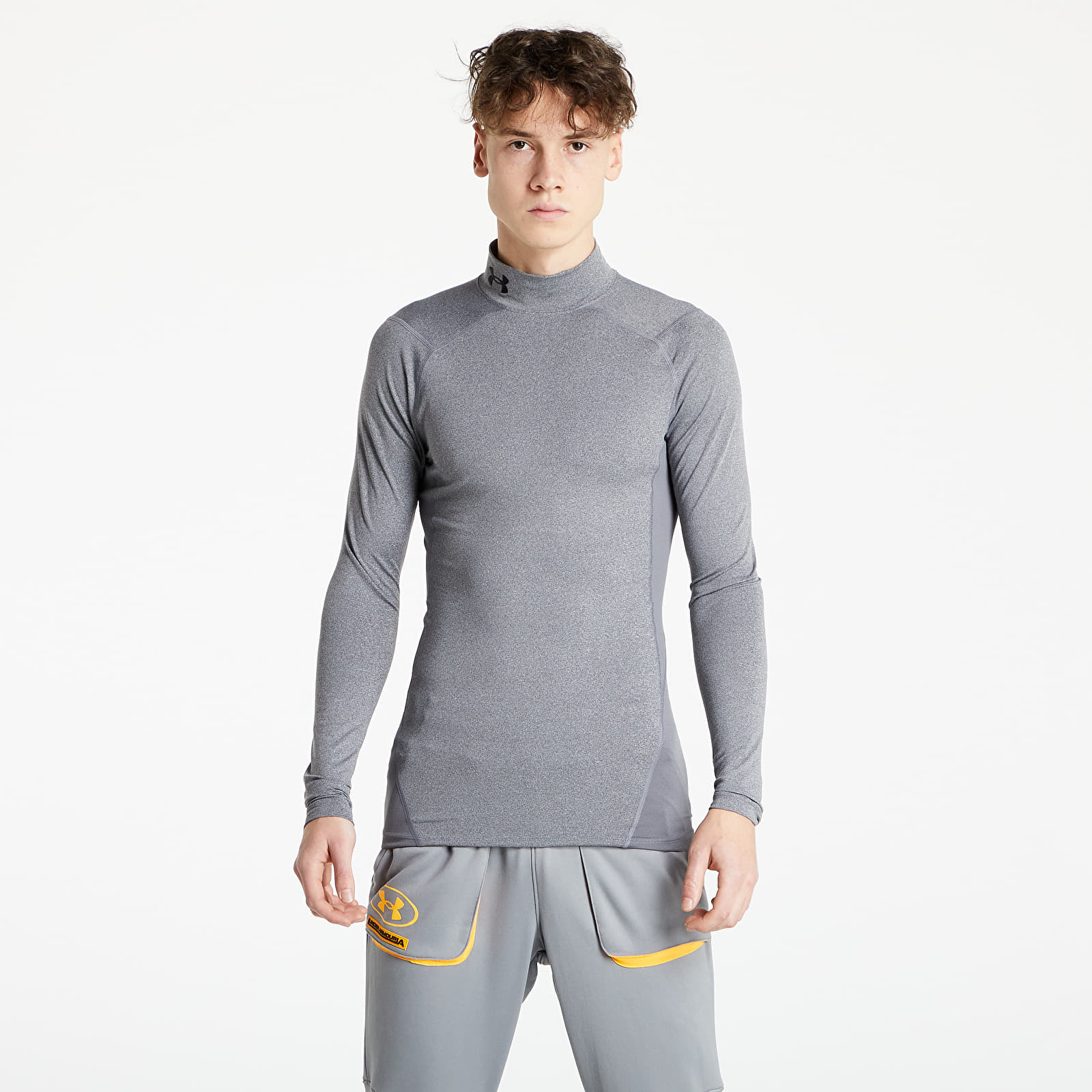 Pólók Under Armour Cg Armour Comp Mock Grey