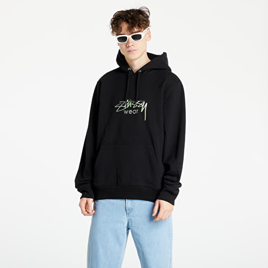 Hoodie stussy black deals