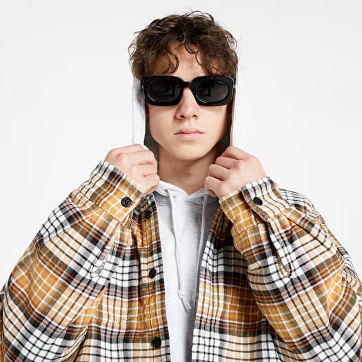 Shirt St ssy Quilted Lined Plaid Shirt
