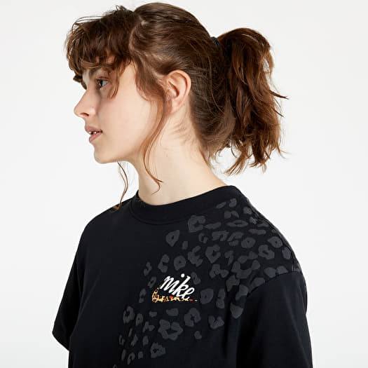 T shirts Nike Sportswear W NSW Tee Bf Patch Black Footshop