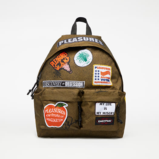 H tizs kok EASTPAK x Pleasures Padded Pleasures Khaki Footshop