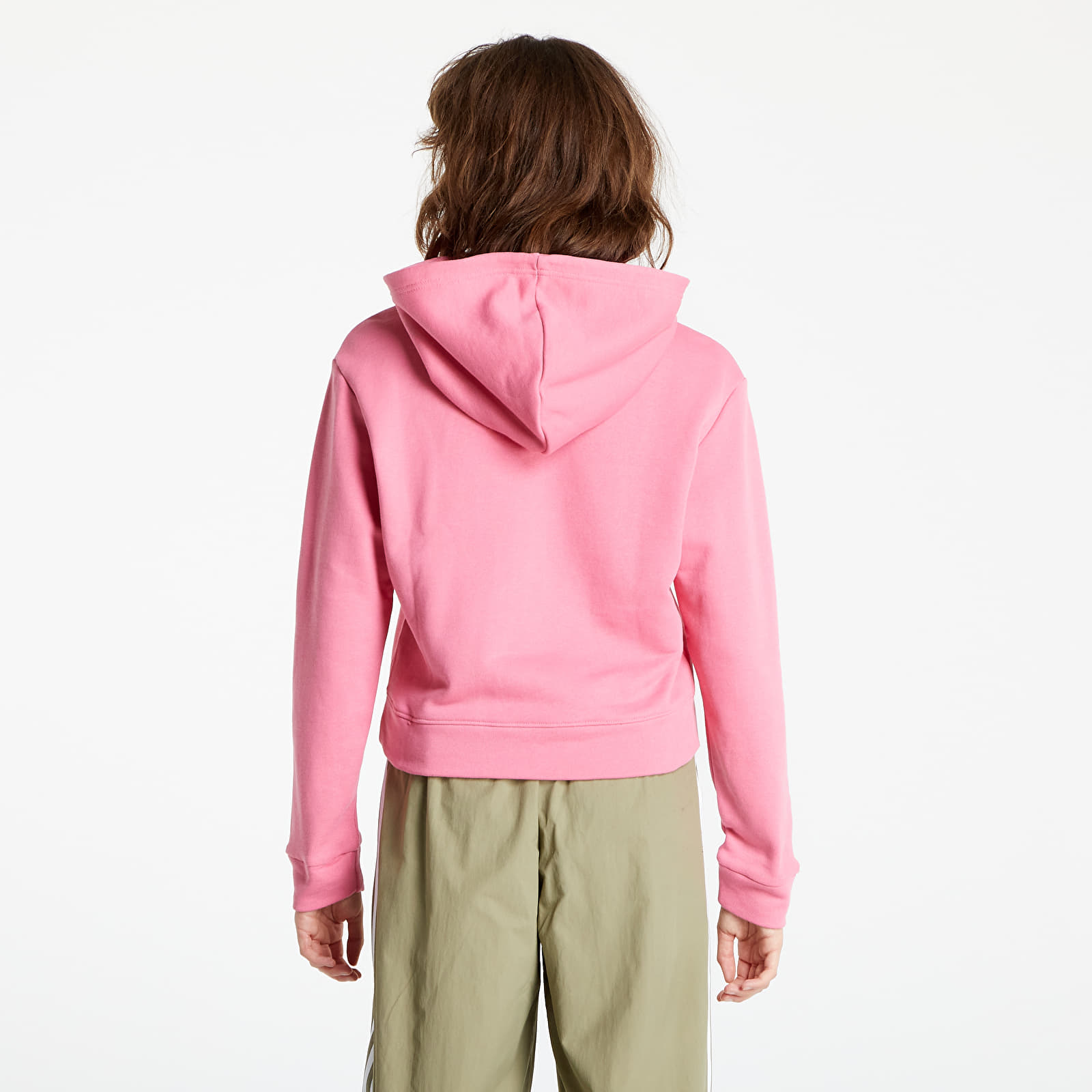 Sweatjacken und Sweatshirts adidas Cropped Hoodie Rose Tone