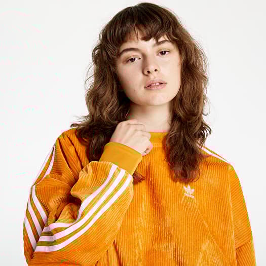 Orange adidas pullover online
